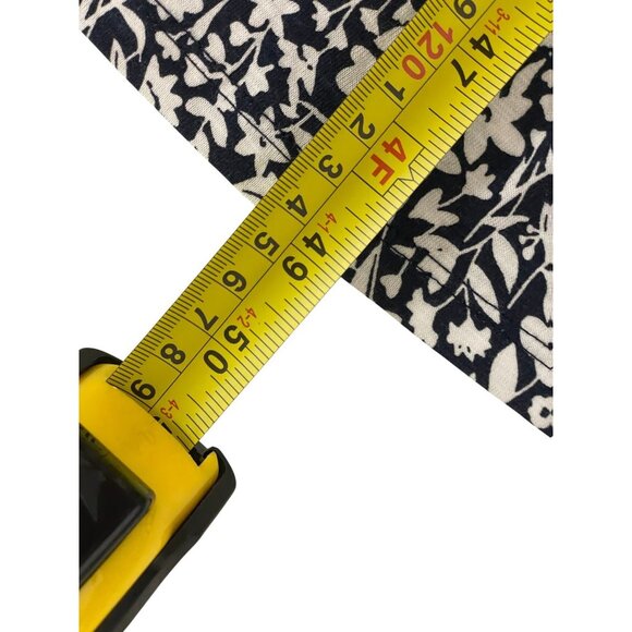 Boden Womens Maxi Dress Size 14 Navy Blue White Floral Trim Lace D0135 NWT - Picture 13 of 14